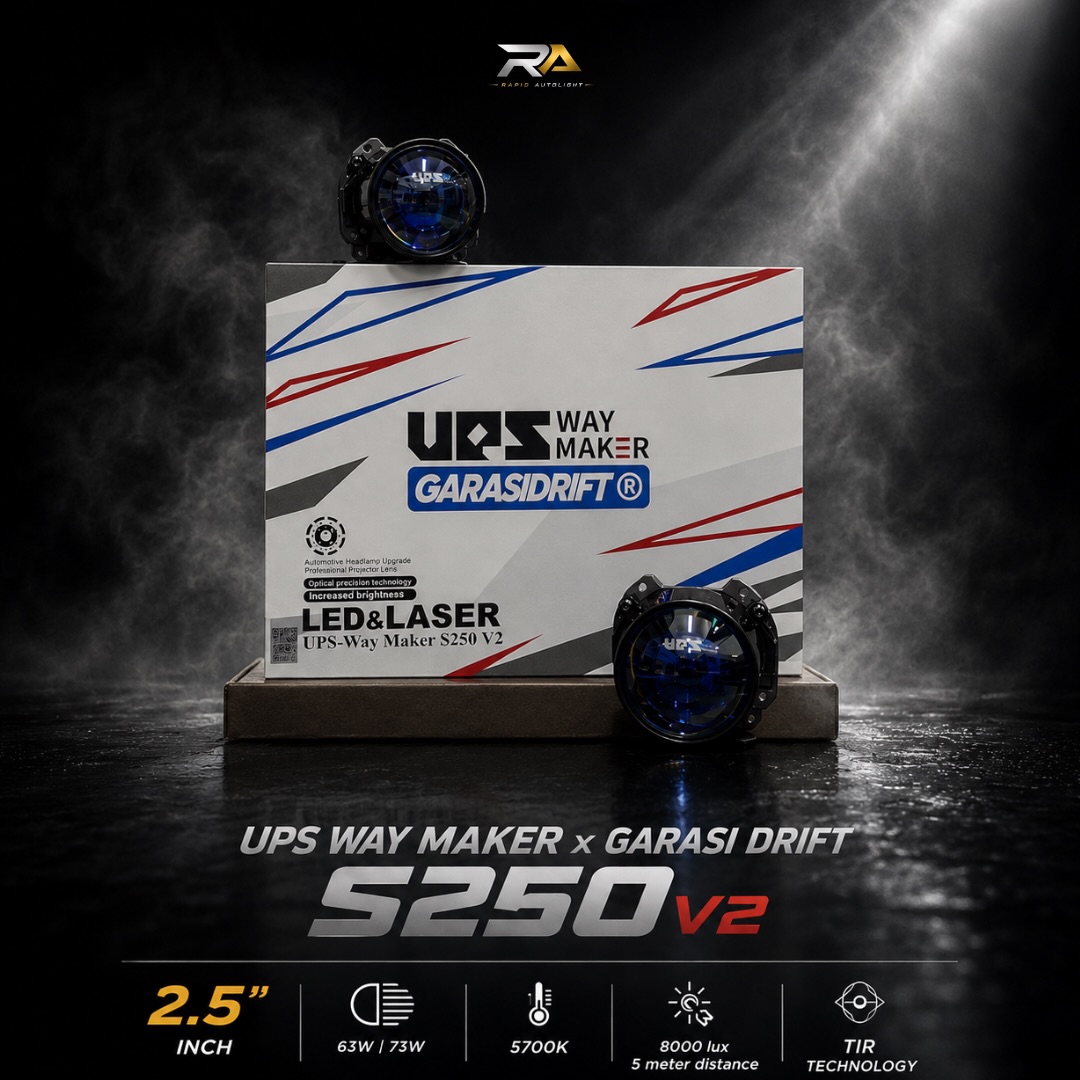 UPS Way Maker × Garasi Drift S250 V2