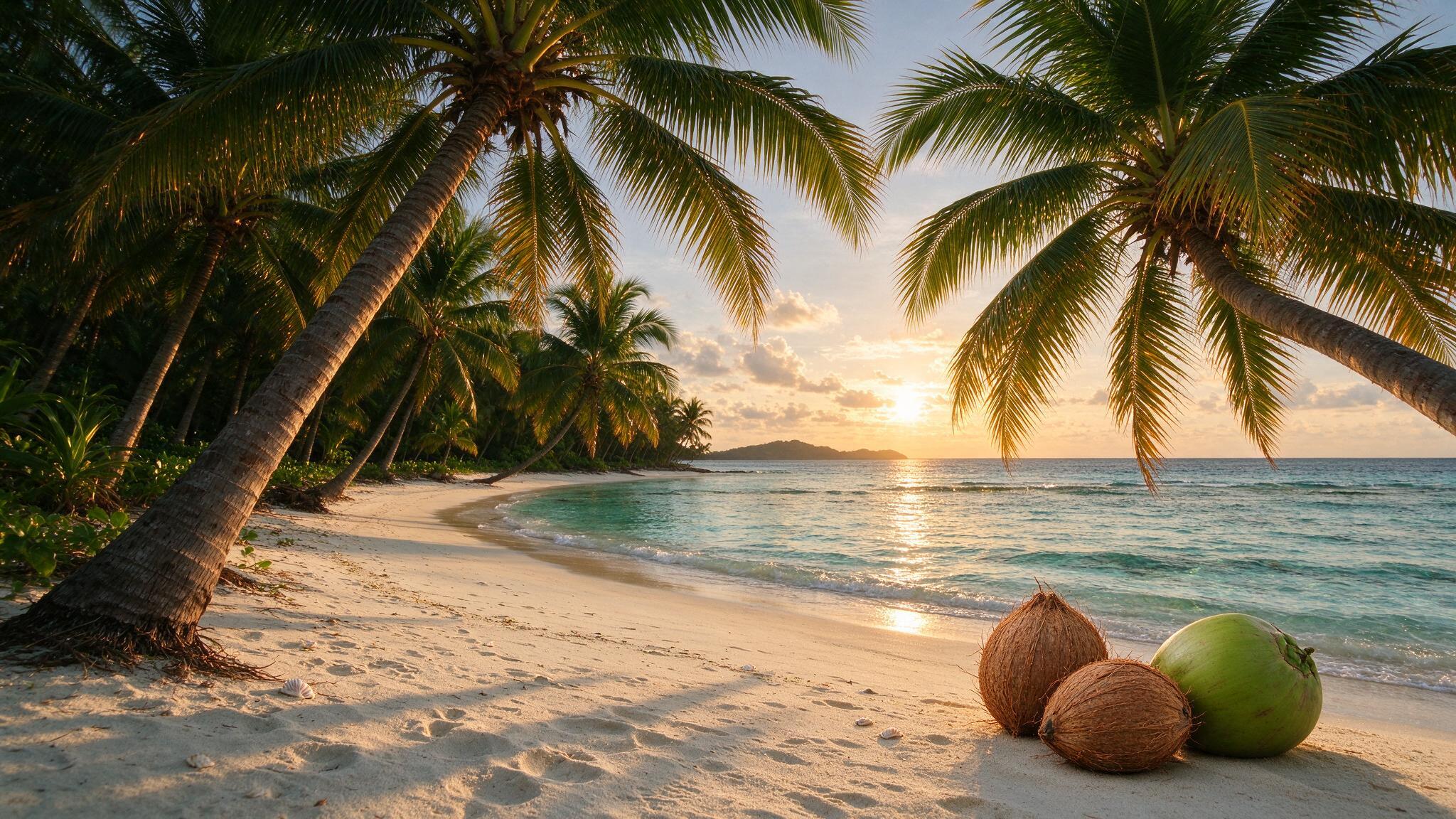 Coconut plantation