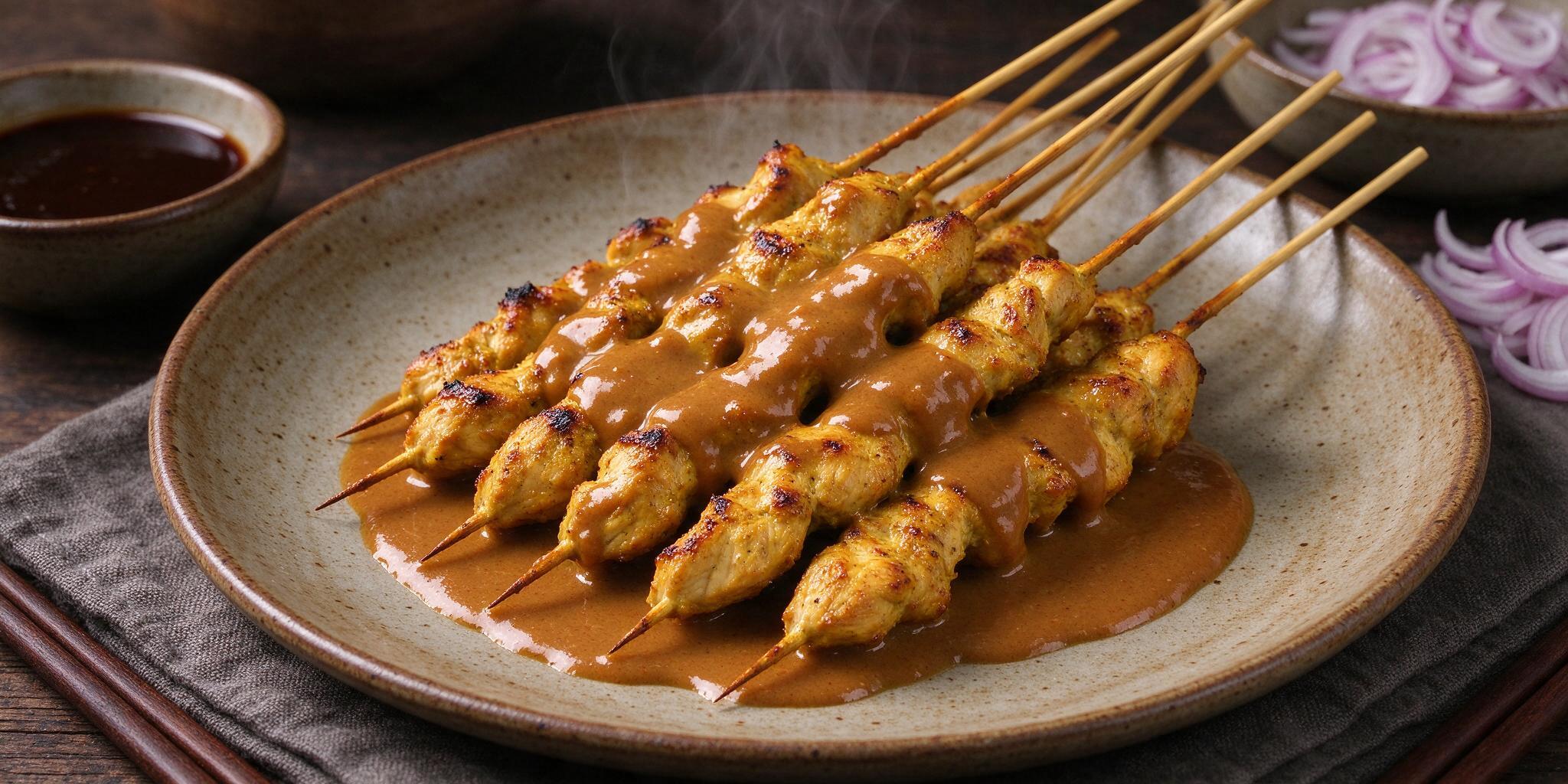 Sate Ayam Bumbu Kacang