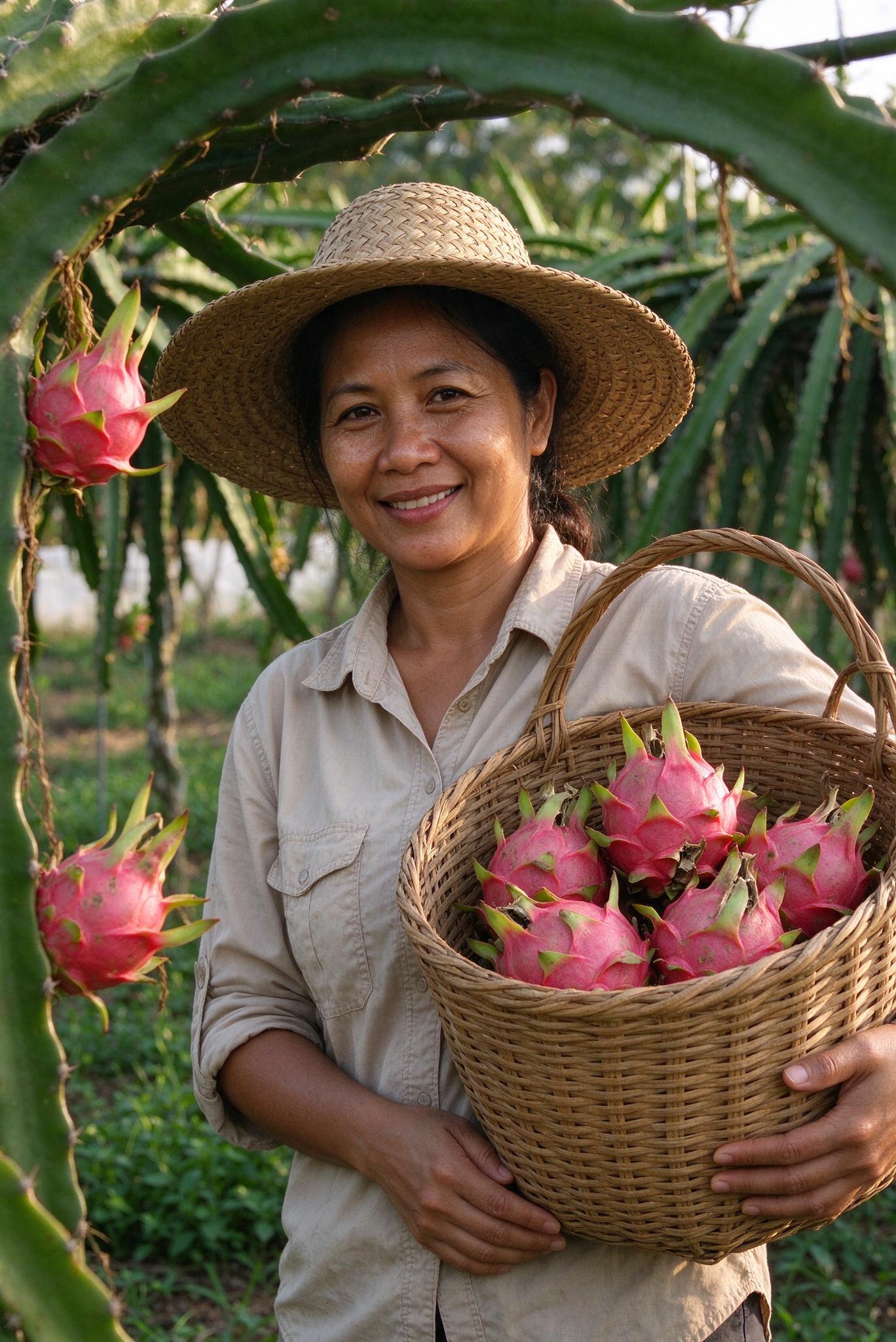 Bu Ratna, pengatur kebun